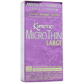 MicroThin Large Condoms in 12 Pack -  Sex Toys & Adult Toys | XtoySmart Canada
